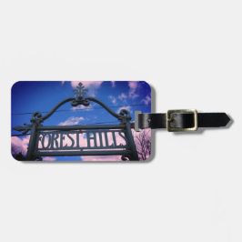 Waldhügel, Königinnen, NYC-Platz Gepäckanhänger