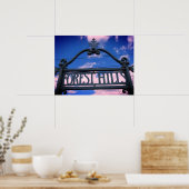 Waldhügel, Königinnen, NYC Poster (Küche)