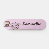 Waldhügel Woodland Hoot Alte Schule Skateboard (Horizontal)