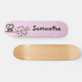 Waldhügel Woodland Hoot Alte Schule Skateboard (Horizontal)