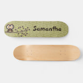 Waldhügel Woodland Hoot Alte Schule Skateboard (Horizontal)