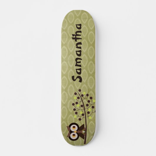 Waldhügel Woodland Hoot Alte Schule Skateboard (Vorne)