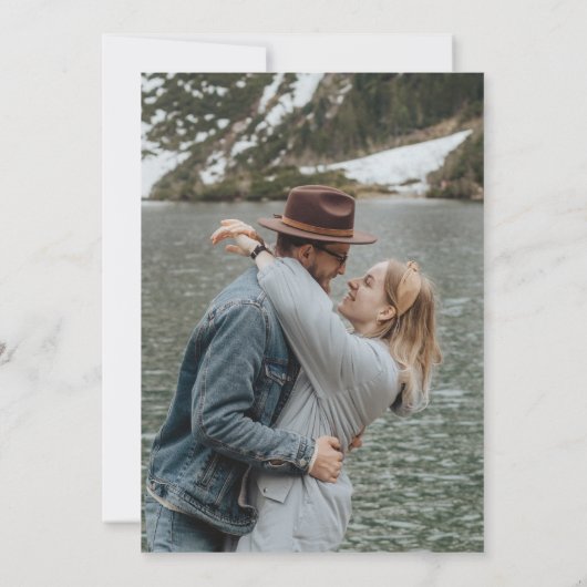 Waldhügeleihen retten das Datum Einladung (Rückseite)