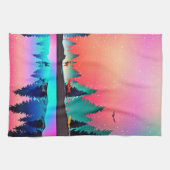 Waldhügeltiere Geschirrtuch (Horizontal)