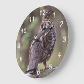 Waldhuhn Große Wanduhr (Winkel)