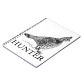 Waldhuhn-Jäger Notizblock (Linke Seite)