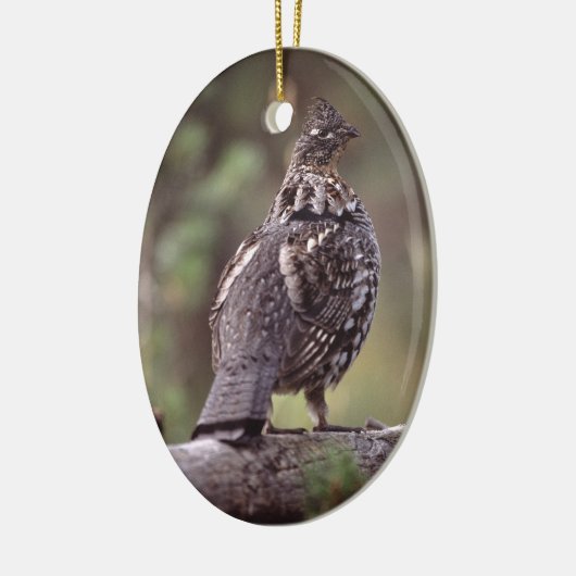 Waldhuhn Keramik Ornament (Links)