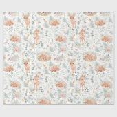 Waldhühner Hirschgeschlecht-Neutral Geschenkpapier (Flach)