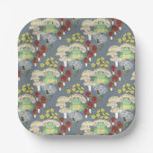 Waldhühner "Hop Couture" Pappteller (Vorderseite)