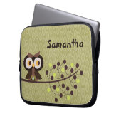 Waldhühner-Schutzkäfig Laptopschutzhülle (Vorderseite Links)