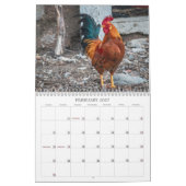 Waldhühner - Vögel Kalender (Feb 2027)