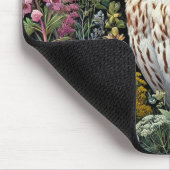 Waldhühnerpolster | Charmante Natur Mousepad (Ecke)