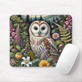 Waldhühnerpolster | Charmante Natur Mousepad (Mit Mouse)