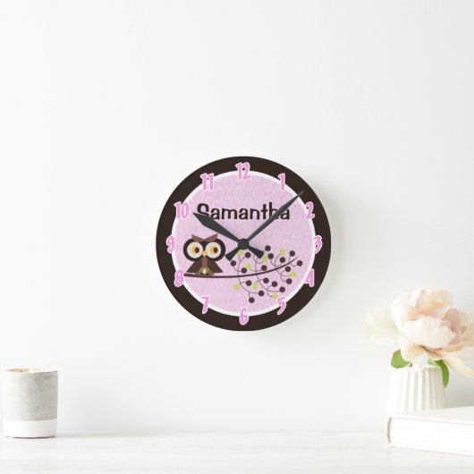 Waldhühnerwald Personalisierte Uhr (Zuhause)