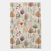 Waldhütte Cozy Cabin Geschirrtuch (Vertikal)