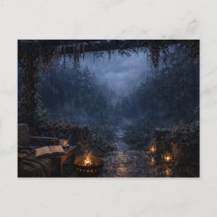 Waldidyll-Postkarte Postkarte