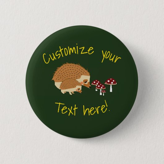 WaldIgels-Waldknopf Button (Vorderseite)