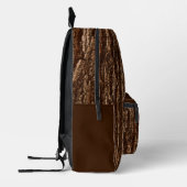 Waldiger 'Baumrinden'-Rucksack Bedruckter Rucksack (Links)