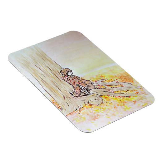 Waldjunge Magnet (Rechte Seite)