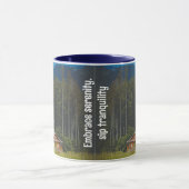 Waldkabine unter den Bergen Tasse (Zentrum)