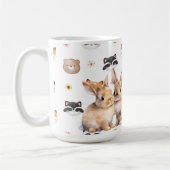 Waldkaninchen Fuchs Wolf Kaffeetasse (Links)