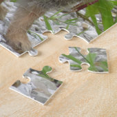 Waldkaninchen-Kaninchen Puzzle (Seite)