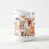Waldkaninchen Reh Kaffeetasse (Mittel)