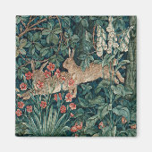 Waldkaninchen Tapestry Magnet (Vorne)