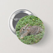 Waldkaninchenkaninchen Button (Vorne & Hinten)
