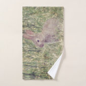 Waldkaninchentiere Badhandtuch Set (Handtuch)