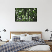 Waldkanopie 02 leinwanddruck (Insitu (Schlafzimmer))