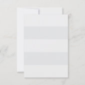 Waldkarte RSVP für Babydusche (Rückseite)