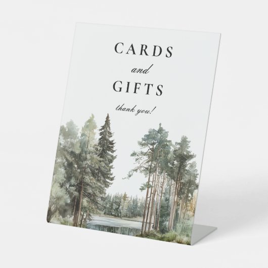 Waldkarten und Geschenke für den Uferwald Sockelschild (Vorderseite)