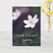 Waldkarten Wildblume Blumensympathie Karte (Gelbe Blume)
