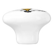 Waldkästen - die besten Waldfreunde - Fox Keramikknauf (Seitenansicht)