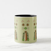 Waldkatze Zweifarbige Tasse (Mittel)