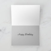 Waldkatzen-Geburtstagskarte Karte (Innenseite)