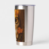 Waldkatzenkunstwerk Thermobecher (Links)