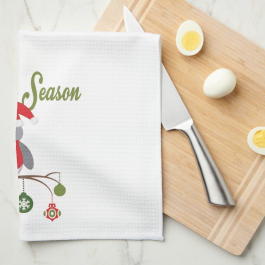 Waldkauz Handtuch (Viertel Falte)