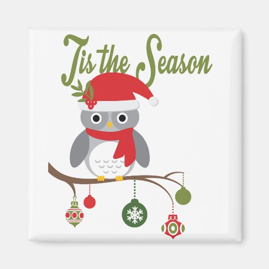 Waldkauz Magnet (Vorne)