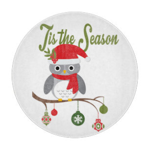 Waldkauz Schneidebrett