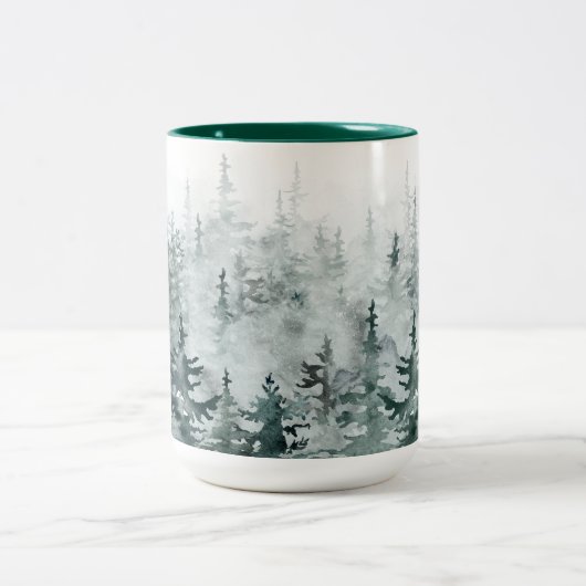 Waldkiefer Zweifarbige Tasse (Mittel)