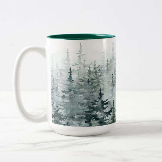 Waldkiefer Zweifarbige Tasse (Links)