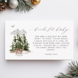 Waldkiefernbäume Bücher für Kinder Begleitkarte