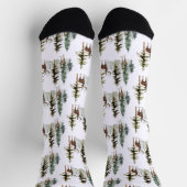 Waldkiefernwald Rentierstag & Doe Socken (Oben)