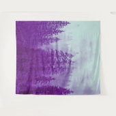 Waldkiefernwälder Mural | Mauer Wandteppich (Vorderseite (Horizontal))