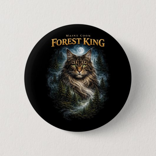 Waldkönig Button (Vorderseite)