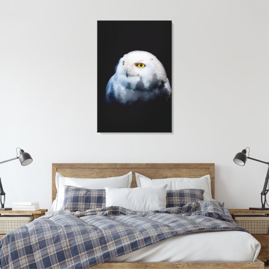 Waldkönigin Leinwanddruck (Insitu (Schlafzimmer))