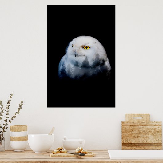 Waldkönigin Poster (Küche)