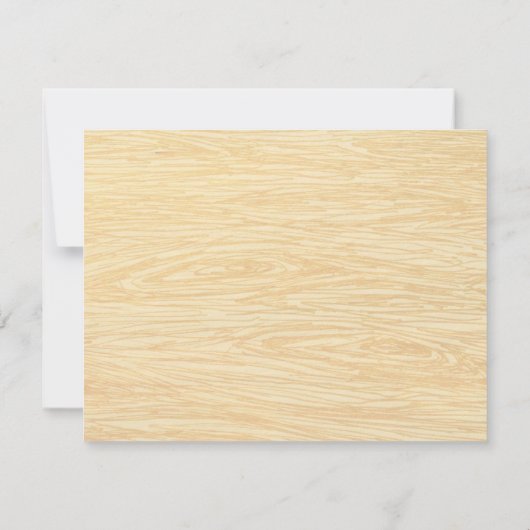 Waldkorn mit liebenden Vögeln UAWG RSVP Karte (Rückseite)